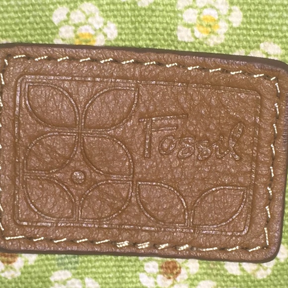 Fossil Floral Mixed Pattern Covered Canvas Bag - Picture 3 of 8